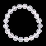 Japanese Natural Quartz 10mm Bead Bracelet 28.8g (ID:33428)