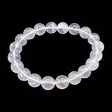 Japanese Natural Quartz 10mm Bead Bracelet 28.8g (ID:33428)