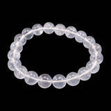Japanese Natural Quartz 10mm Bead Bracelet 28.8g (ID:33428)
