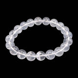 Japanese Natural Quartz 10mm Bead Bracelet 28.8g (ID:33428)
