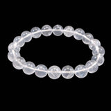 Japanese Natural Quartz 10mm Bead Bracelet 28.8g (ID:33428)