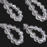 Japanese Natural Quartz 10mm Bead Bracelet 28.8g (ID:33428)