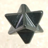 Japanese Natural Kamuikotan Stone Merkaba Star 22mm 5.1g (ID:33477)