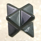 Japanese Natural Kamuikotan Stone Merkaba Star 22mm 5.1g (ID:33477)