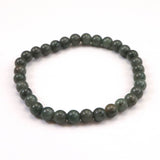 Izumo Jasper Bead Bracelet 6mm 10.0g with Certificate (ID:33810)