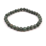 Izumo Jasper Bead Bracelet 6mm 10.0g with Certificate (ID:33810)