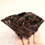 Japanese Natural Obsidian Hana Tokachi 105mm Rough Stone 232g (ID:34644)