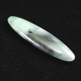 Natural Itoigawa Jadeite Green 36mm Taishu 2.3g with Certificate (ID:35077)