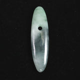 Natural Itoigawa Jadeite Green 36mm Taishu 2.3g with Certificate (ID:35077)