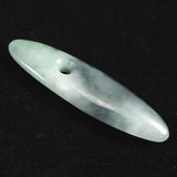 Natural Itoigawa Jadeite Green 36mm Taishu 2.3g with Certificate (ID:35077)