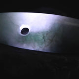 Natural Itoigawa Jadeite Green 36mm Taishu 2.3g with Certificate (ID:35077)