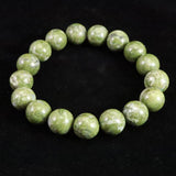 Japanese Natural Solomonite 12mm Bead Bracelet 47.6g (ID:35488)