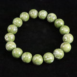 Japanese Natural Solomonite 12mm Bead Bracelet 47.6g (ID:35488)