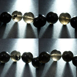 Japanese Natural Obsidian 13.5mm Bead Bracelet 48.1g (ID:35656)