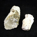 Japanese Natural Botryoidal Chalcedony Set of 2 Rough Stones 68.1g (ID:38666)