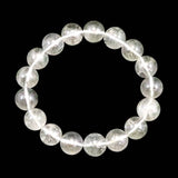 Japanese Natural Quartz 12mm Bead Bracelet 44.7g (ID:38680)