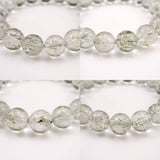Japanese Natural Quartz 12mm Bead Bracelet 44.7g (ID:38680)