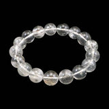 Japanese Natural Quartz 12mm Bead Bracelet 44.1g (ID:38849)