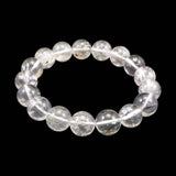 Japanese Natural Quartz 12mm Bead Bracelet 44.1g (ID:38849)
