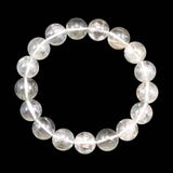 Japanese Natural Quartz 12mm Bead Bracelet 44.1g (ID:38849)