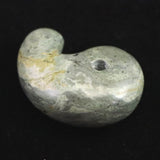 Japanese Natural Yamatohikari Stone 33mm Magatama 13.9g (ID:38867)