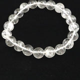 Japanese Natural Quartz Grade A Bead Bracelet 10mm 29.9g with Certificate (ID:39748)