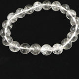 Japanese Natural Quartz Grade A Bead Bracelet 10mm 29.9g with Certificate (ID:39748)