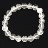 Japanese Natural Quartz Grade A Bead Bracelet 10mm 29.9g with Certificate (ID:39748)
