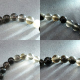 Japanese Natural Obsidian 7.5mm Bead Bracelet 13.7g (ID:40677)
