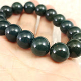 Izumo Jasper Grade SA Bead Bracelet 12mm 40.9g with Directory Card (ID:41045)