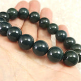 Izumo Jasper Grade SA Bead Bracelet 12mm 40.9g with Directory Card (ID:41045)