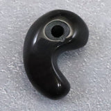 Japanese Natural Obsidian 21mm Magatama 3.3g (ID:41480)