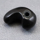 Japanese Natural Obsidian 21mm Magatama 3.3g (ID:41480)