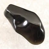 Japanese Natural Obsidian 41mm Polished Rough Stone 7.5g (ID:42654)