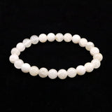 Japanese Natural Onokoro Quartz AAA Grade 8mm Bead Bracelet 17.9g (ID:42784)