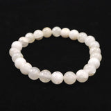 Japanese Natural Onokoro Quartz AAA Grade 8mm Bead Bracelet 17.9g (ID:42784)