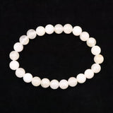 Japanese Natural Onokoro Quartz AAA Grade 8mm Bead Bracelet 17.9g (ID:42784)