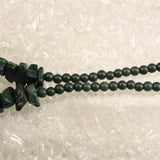 Izumo Jasper Grade SA Tumble Bead ネックレス 30.2g with Directory Card (ID:42851)
