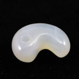 Japanese Natural Agate 20mm Magatama 3.3g (ID:43630)