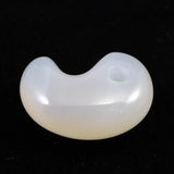 Japanese Natural Agate 20mm Magatama 3.3g (ID:43630)
