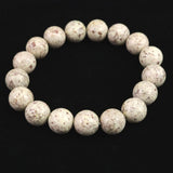 Japanese Natural Himekawa Rhyolite 12mm Bead Bracelet 42.0g (ID:43920)