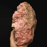 Japanese Natural Inakuraishi Stone Mine Inca Rose Rhodochrosite 21cm Rough Stone 3.7kg (ID:43984)