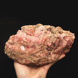 Japanese Natural Inakuraishi Stone Mine Inca Rose Rhodochrosite 21cm Rough Stone 3.7kg (ID:43984)
