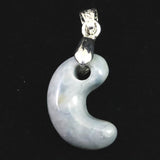 Natural Itoigawa Jadeite Blue Magatama Pendant 3.3g with Certificate (ID:44485)