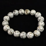 Japanese Natural Kurama Diorite 11.5mm Bead Bracelet 38.5g (ID:44872)