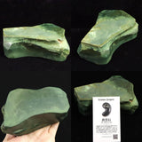 Izumo Jasper Polished Rough Stone 置物 145mm 878g with Directory Card (ID:44955)