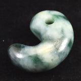 Natural Itoigawa Jadeite Green 30mm Magatama 11.8g with Certificate (ID:46283)