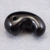 Japanese Natural Obsidian 24mm Magatama 4.3g (ID:46839)