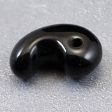 Japanese Natural Obsidian 24mm Magatama 4.3g (ID:46839)