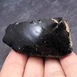 Japanese Natural Obsidian 60mm Rough Stone 46.8g (ID:46956)